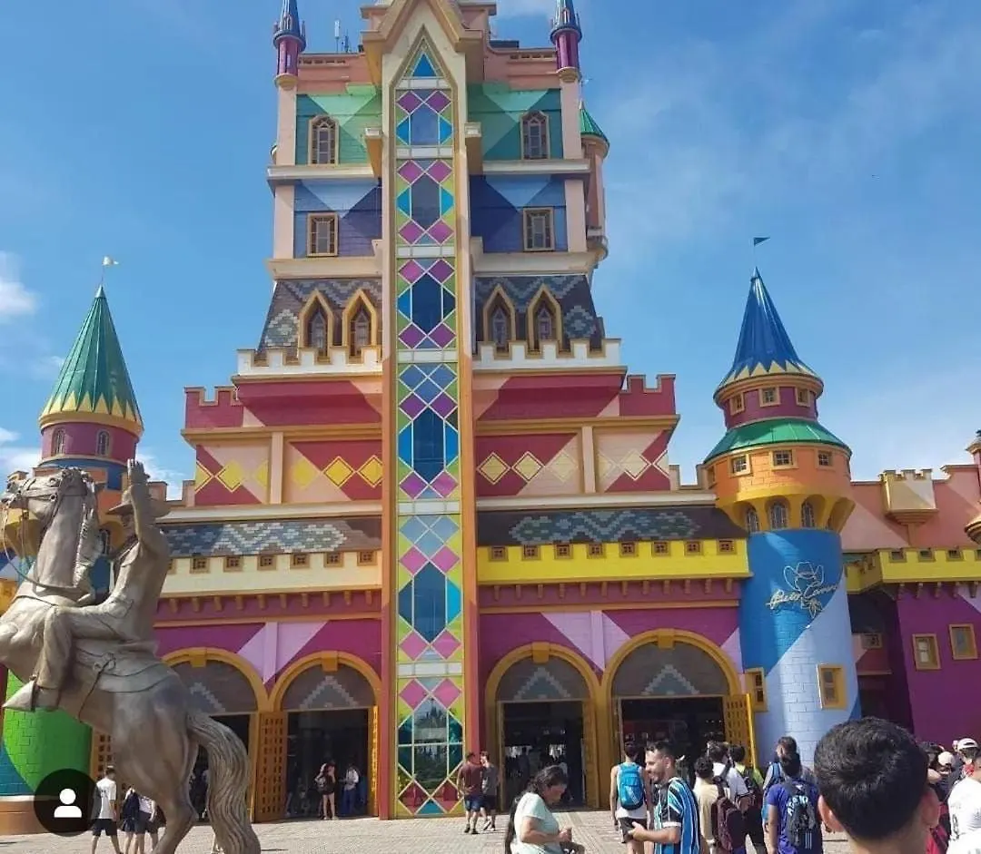 פנייה Cabana 7 Com Ar Condicionado E Area De Cozinha E Banheiro Compartilhado A 10 Minutos Do Parque Beto Carrero 0*,