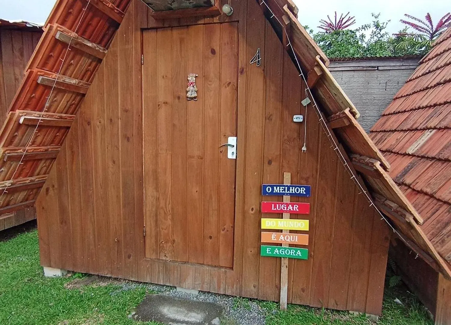 בית נופש פנייה Cabana 7 Com Ar Condicionado E Area De Cozinha E Banheiro Compartilhado A 10 Minutos Do Parque Beto Carrero ברזיל